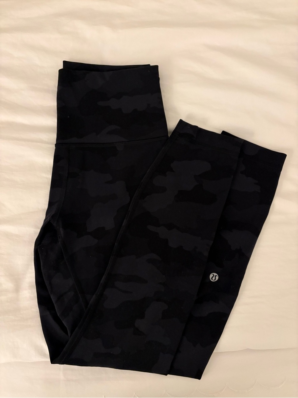 lululemon athletica Black Camouflage High-Rise Leggings